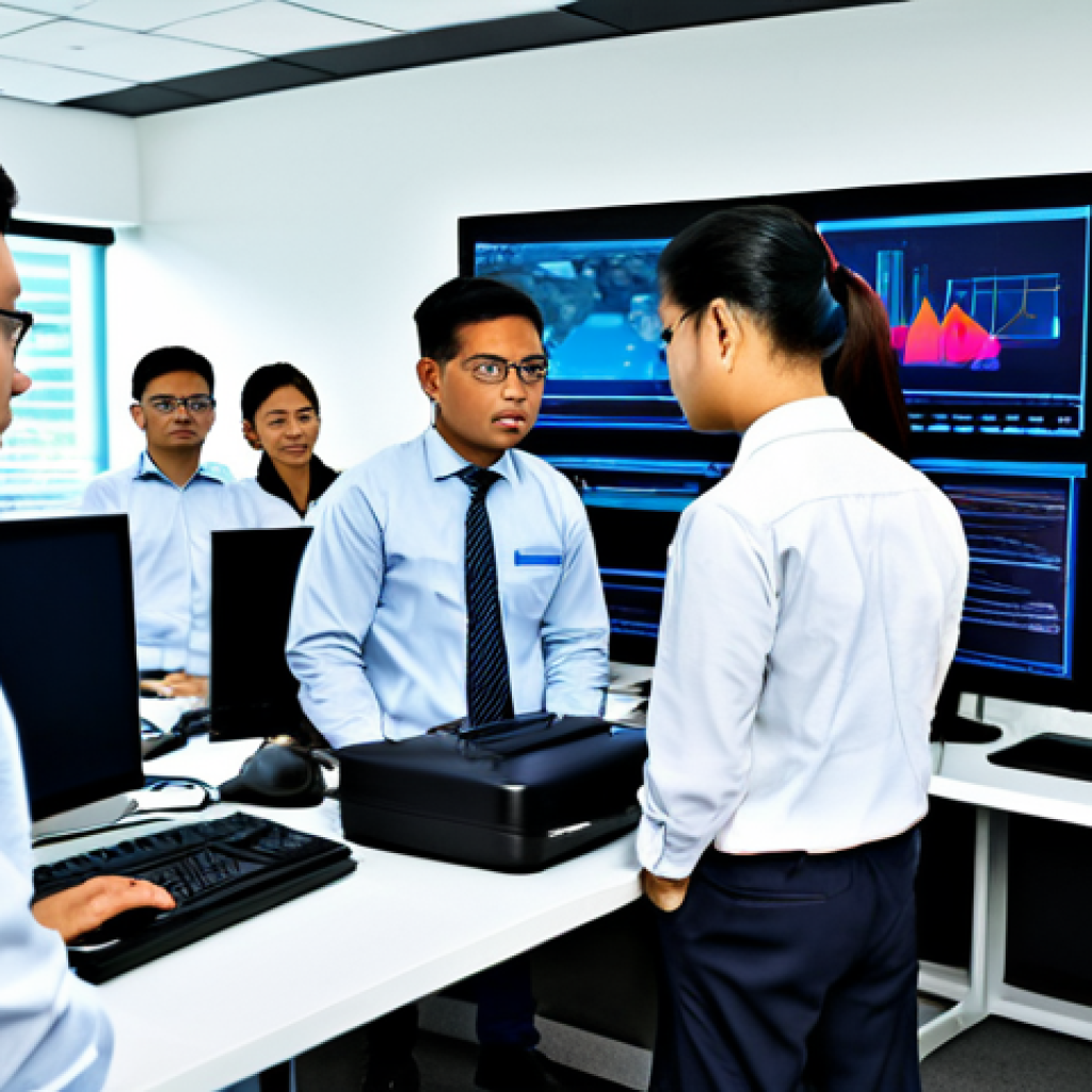 정보보안 필기와 실기의 학습 연결법 - Cybersecurity Training Simulation**
"A group of young Malaysian IT professionals fully clothed and ...